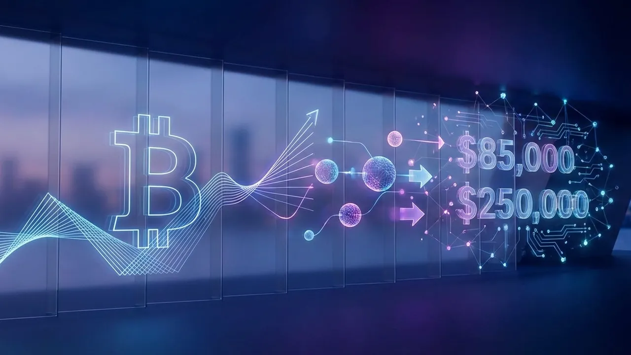 AI Models Forecast Bitcoin Price Range of $85,000 to $250,000 for 2026 as Market Consolidates