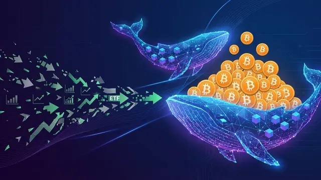 Bitcoin Whales Accumulate Record Holdings While ETF Investors Flee: A Market Structure Shift