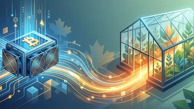 Canadian Pilot Project Tests Bitcoin Mining Heat Recovery for Greenhouse Farming