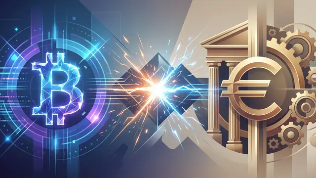 Coinbase CEO and French Central Bank Chief Clash Over Bitcoin Independence at Davos