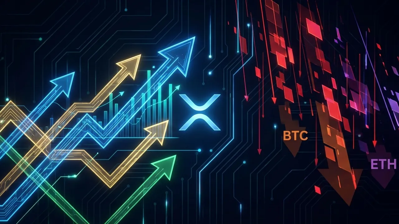 Divided Markets: XRP ETFs Defy Bitcoin and Ethereum Outflows