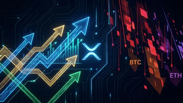 Divided Markets: XRP ETFs Defy Bitcoin and Ethereum Outflows