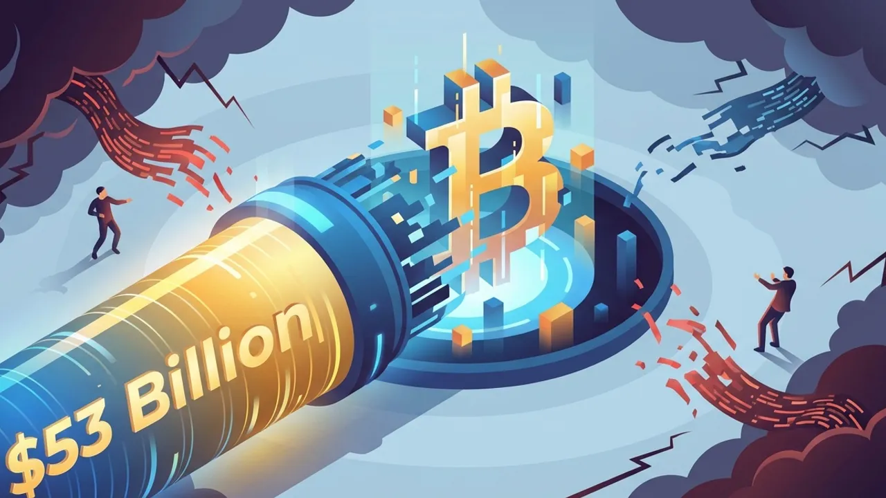 Institutions Pour $53 Billion Into Bitcoin as Retail Sentiment Turns Fearful