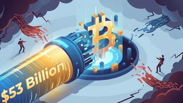 Institutions Pour $53 Billion Into Bitcoin as Retail Sentiment Turns Fearful