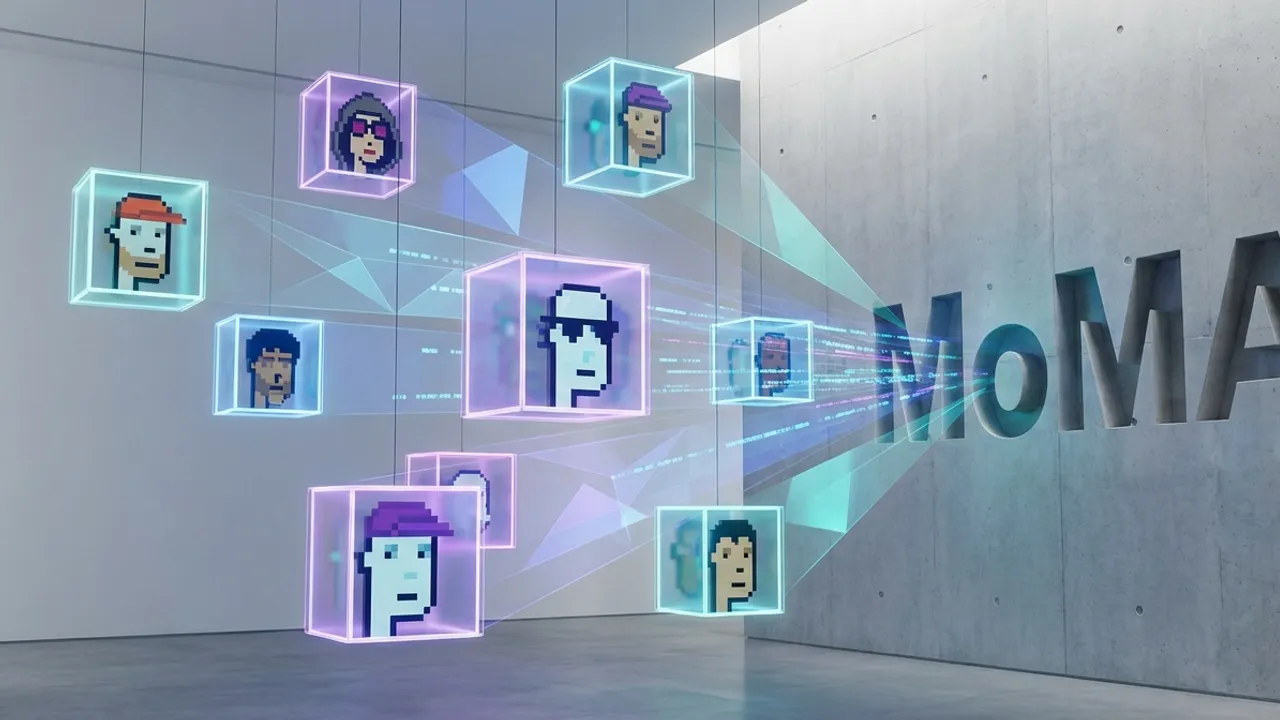 MoMA nimmt acht CryptoPunks NFTs in permanente Sammlung auf