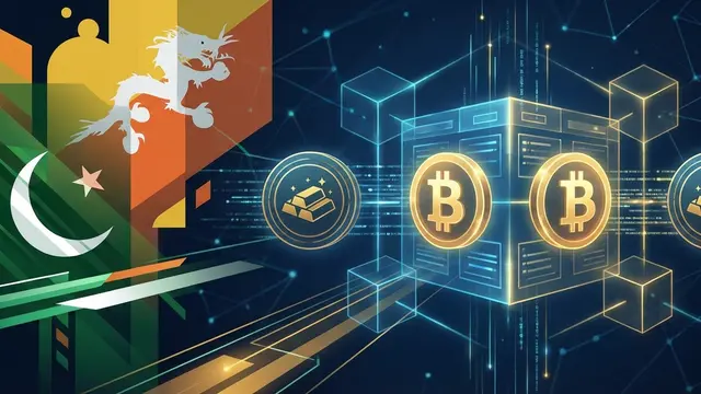 Pakistan and Bhutan Lead Government Blockchain Adoption with Bitcoin Reserves and Gold-Backed Tokens