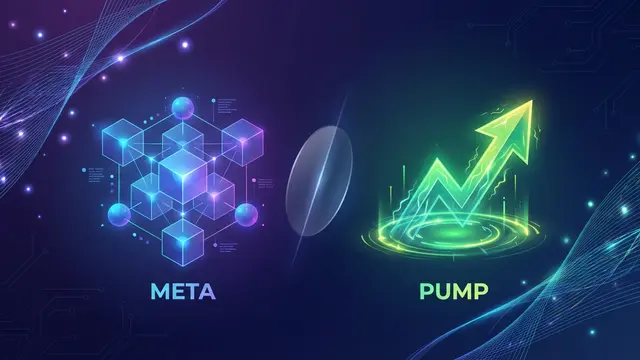 Token Performance in Focus: META and PUMP Show Different Strengths